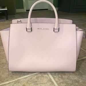 Michael Kors Pink Bag and Wallet